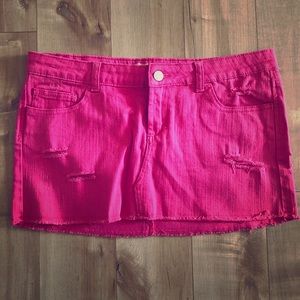 denim mini skirts bundle